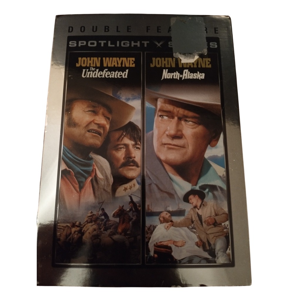 John Wayne Double Feature DVD The Undefeated North to Alaska Spotlight Series